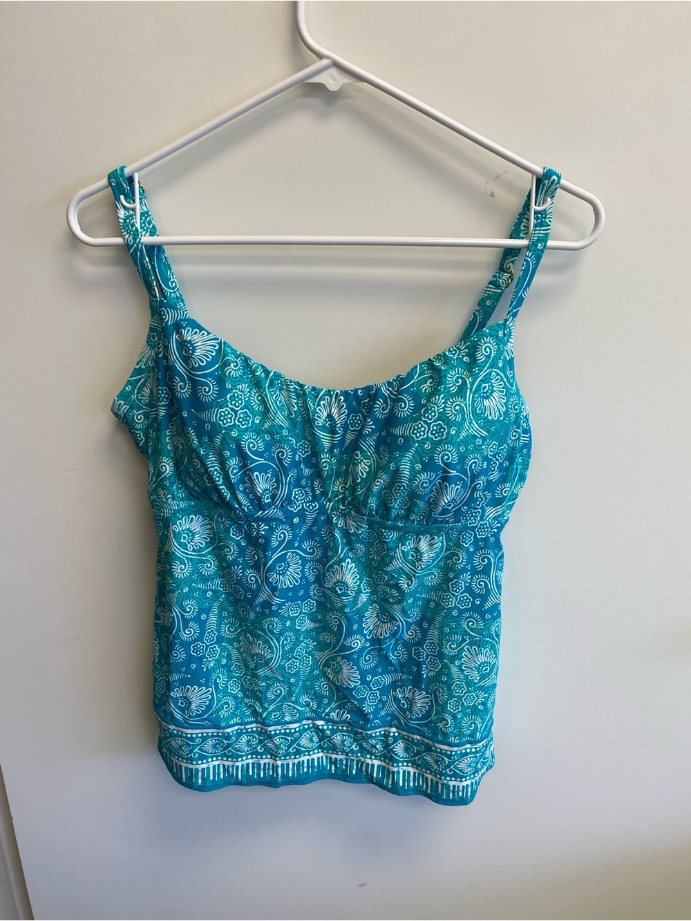 Coco Reef Turquoise Floral Print Cami